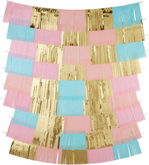 Class 101 - Fringe Hanging Garland Banner Decoration, Assorted Colours, 10-in, for Birthday/Christmas/New Year's Eve/Graduation