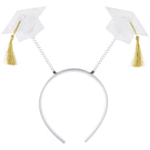 Class 101 - Graduation Cap Headbopper, White