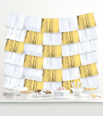 Class 101 - Fringe Hanging Garland Banner Decoration, Assorted Colours, 10-in, for Birthday/Christmas/New Year's Eve/Graduation