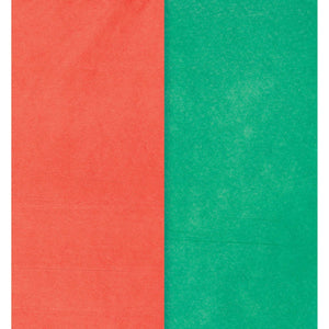 PMA - Tissue Paper, Green/Red, 40-pk