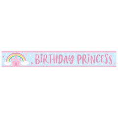 Little Gym - Enchanting Princess Castle Birthday Banner - 1 Ct.
