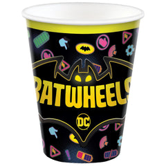Little Gym - Batwheels 9 oz. Paper Cups - Kids Birthday Party Tableware - 8 Ct.