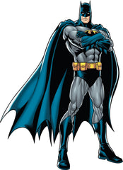 Little Gym - DC Justice League "Zap Pow Boom" Plastic Scene Setter Background Decoration with Photo Booth Props, Multi-Coloured, 65-in, for Birthday Party - 16 Ct.