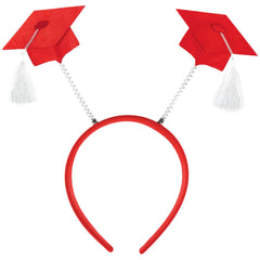 Class 101 - Red Graduation Headbopper Headband