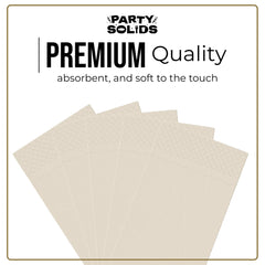 Ivory Guest Towel Napkins - 40 Ct.