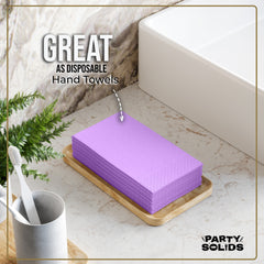Lavender Guest Towel Napkins - 40 Ct.