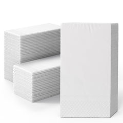 White Guest Towel Napkins - 40 Ct.