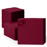 Burgundy Dinner Napkins - 50 Ct.