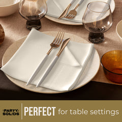 Ivory Dinner Napkins - 50 Ct.