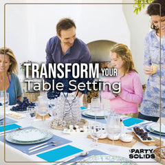 Turquoise Guest Towel Napkins - 40 Ct.