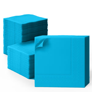 Turquoise Dinner Napkins - 50 Ct.