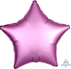18 inch Satin Luxe Flamingo star foil balloon