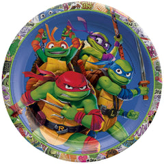 PMA - Teenage Mutant Ninja Turtles 9-Inch Round Paper Plates - 8 Pack