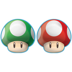 PMA - Nintendo Super Mario Star Shaped 8" Paper Plates - Pack of 8