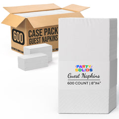 White Guest Towel Napkins | 600 Count