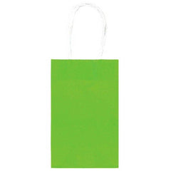 Urban Air - Kiwi Green Kraft Paper Gift Bags - Value Pack of 10