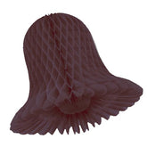 9 In. Black Honeycomb Tissue Bell