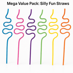 Mega Value Pack: Silly Fun Straws