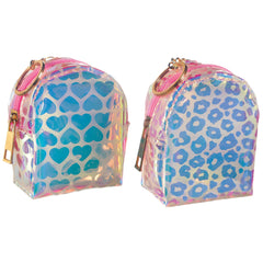 Mini Iridescent Backpack Keychain - Assorted Designs