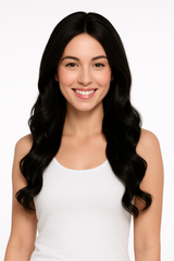 Glamorous Black Long Wig - Perfect for Team Spirit and Everyday Style