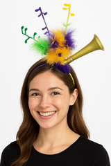 Mardi Gras Trumpet Headband