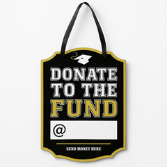 Graduation Celebration Easel Back Hanging Sign