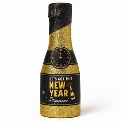 Mini New Year's Glitter Confetti Popper