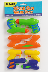 Summer Splash Water Gun Value Pack - 12 Assorted Colors