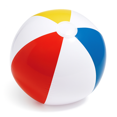 Vibrant Inflatable Beach Ball