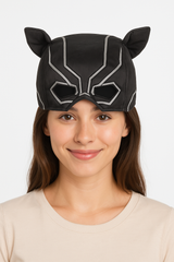 Black Panther Deluxe Wearable Mask Hat for Kids