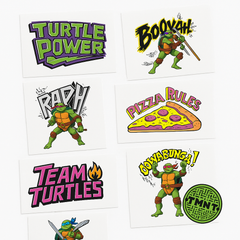 Teenage Mutant Ninja Turtles Temporary Tattoos, 8-Pack