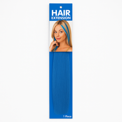 Royal Blue Hair Extension - Bold Team Spirit Accessory