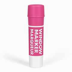 Bright Pink Washable Window Marker - Non-Toxic Team Spirit Decor