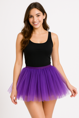Radiant Purple Tutu Skirt - Flirty Costume Accessory