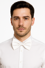 Classic White Bow Tie - Versatile Costume Accessory