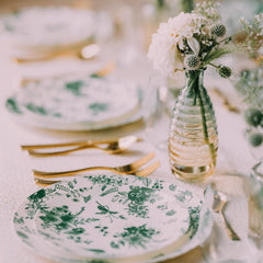 16 Oz. Green Tint Stemless Wine Glasses | 6 Count