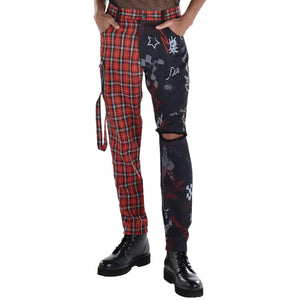 Men's Punk Pants Costume Accessory - Adult S/M