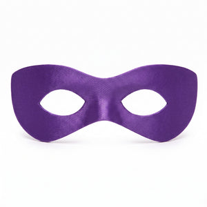 Purple Superhero Domino Mask - Costume Accessory
