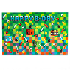 Pixel Party Deluxe Birthday Scene Setter Kit