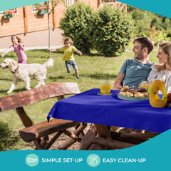 40 In. x 100 Ft. Navy Blue Table Roll | Case of 6