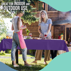 Unleashed - 40 In. x 100 Ft. Purple Table Roll