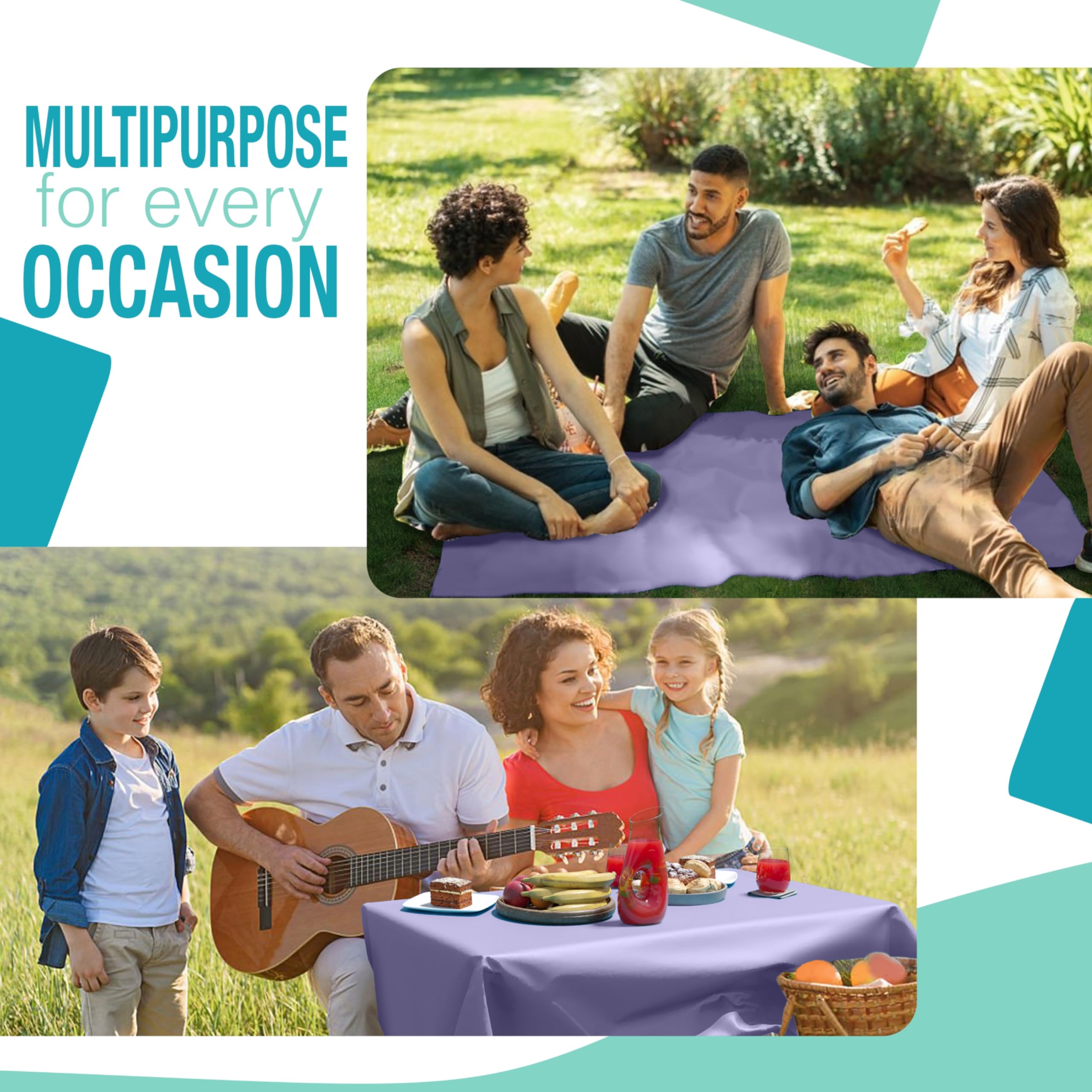 40 In. x 300 Ft. Premium Lavender Table Roll