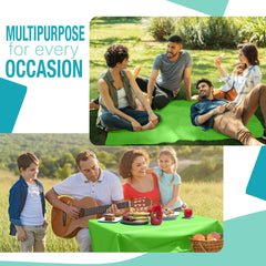 40 In. x 300 Ft. Premium Lime Green Table Roll | Case of 4