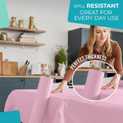 40 In. x 300 Ft. Premium Pink Table Roll | Case of 4