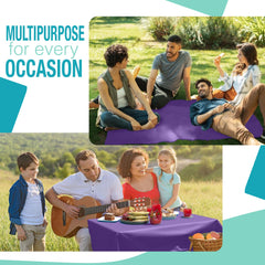 40 In. x 300 Ft. Premium Purple Table Roll | Case of 4