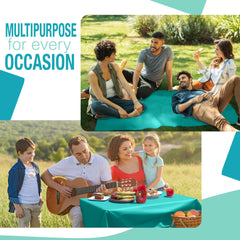 40 In. x 300 Ft. Premium Teal Table Roll | Case of 4