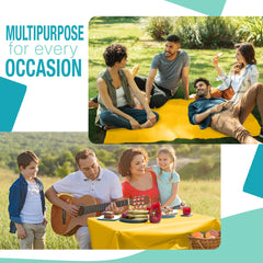 Unleashed - 40 In. x 300 Ft. Premium Yellow Table Roll