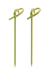 Tall Knotted Bamboo Cocktail Picks - 5-inch, 50 Pack