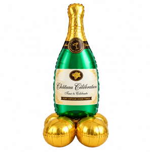 Airloonz Champagne Bottle Balloon - 50 Inch