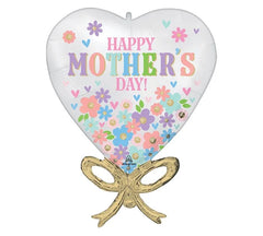 Metallic Daisy Mother's Day SuperShape Foil Balloon | 28"